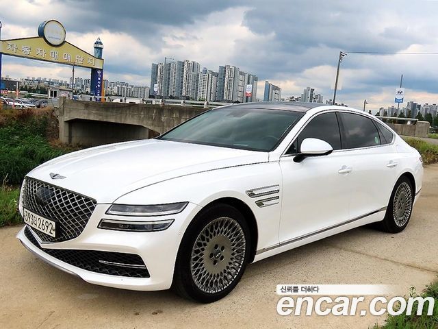 Genesis G80 RG3 Gasoline 2.5 Turbo AWD Black - фото 1