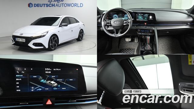 Hyundai Avante CN7 1.6 Turbo N Line Inspiration - фото 0