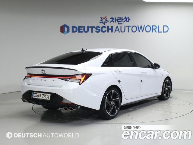 Hyundai Avante CN7 1.6 Turbo N Line Inspiration - фото 3