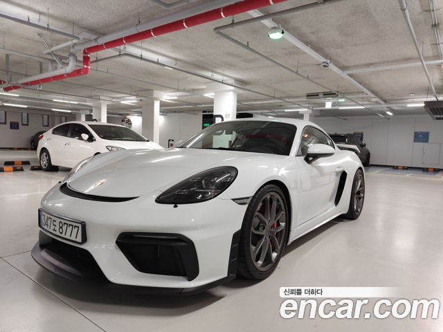 Porsche 718 Cayman 4.0 GT4 - фото 0