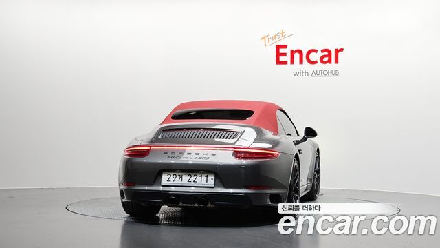 Porsche 911 Carrera 4 GTS Cabriolet 991 - фото 3