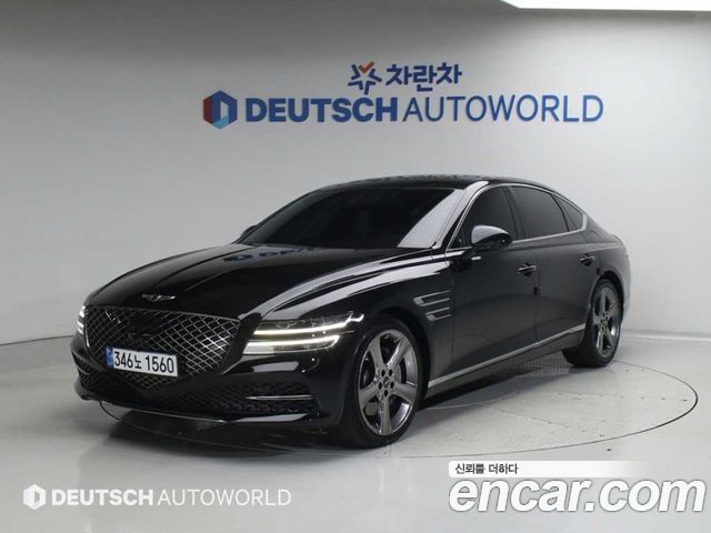 Genesis G80 RG3 Gasoline 3.5 Turbo AWD Black - фото 0