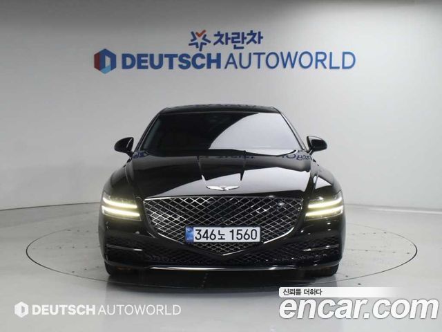 Genesis G80 RG3 Gasoline 3.5 Turbo AWD Black - фото 2