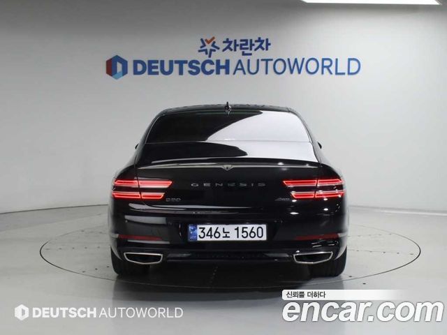 Genesis G80 RG3 Gasoline 3.5 Turbo AWD Black - фото 3