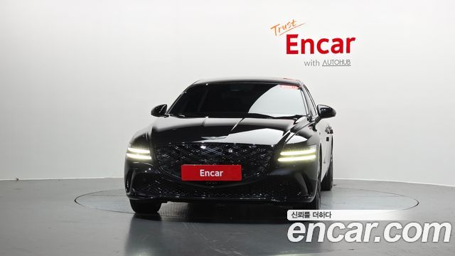 Genesis G80 RG3 Gasoline 3.5 Turbo AWD Black - фото 1