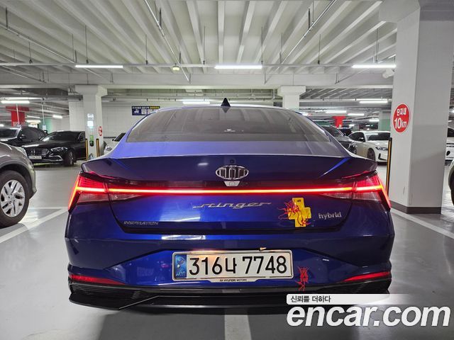 Hyundai Avante CN7, гибрид Inspiration - фото 1