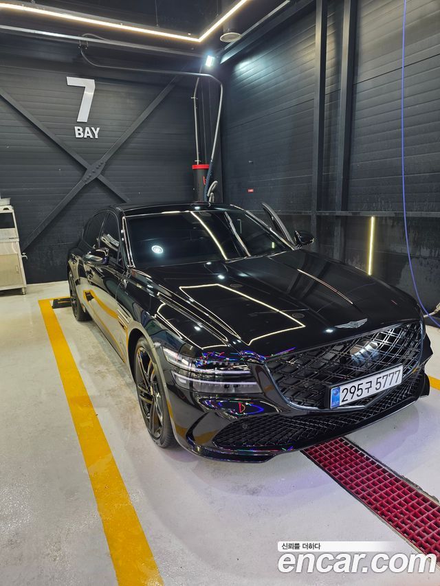 Genesis G80 RG3 Gasoline 3.5 Turbo AWD Black - фото 0