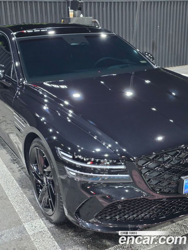 Genesis G80 RG3 Gasoline 3.5 Turbo AWD Black - фото 2