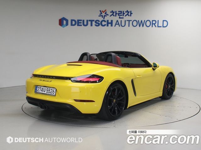 Porsche 718 Boxster S 2.5 - фото 1