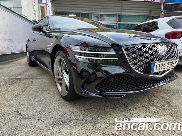 Genesis G80 RG3 Gasoline 2.5 Turbo AWD Black - фото 1