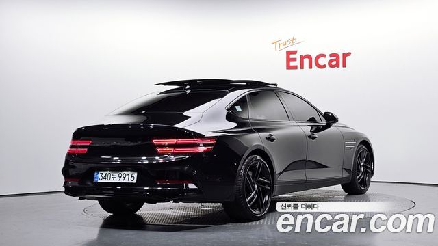 Genesis G80 RG3 Gasoline 3.5 Turbo AWD Black - фото 1