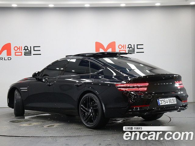 Genesis G80 RG3 Gasoline 3.5 Turbo AWD Black - фото 2