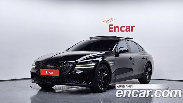 Genesis G80 RG3 Gasoline 3.5 Turbo AWD Black - фото 0