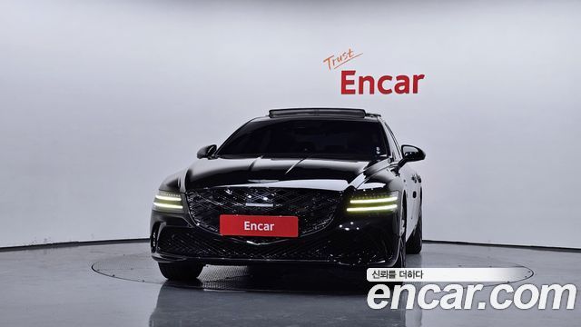 Genesis G80 RG3 Gasoline 3.5 Turbo AWD Black - фото 2