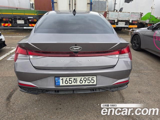 Hyundai Avante CN7, гибрид Smart - фото 1