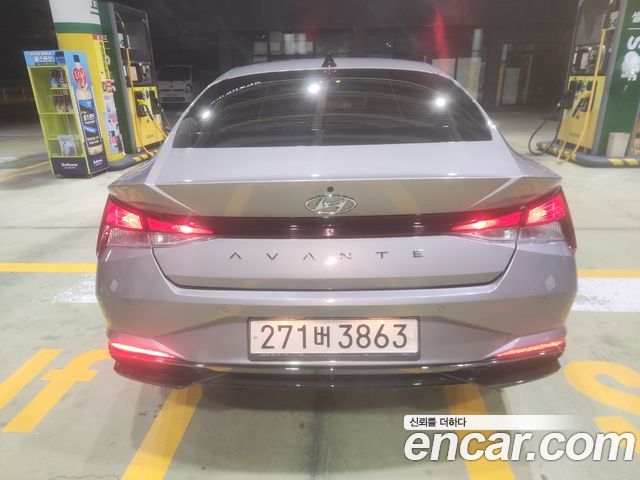 Hyundai Avante CN7, гибрид Smart - фото 1