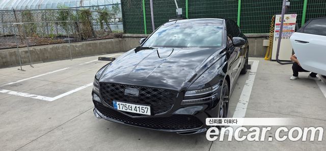 Genesis G80 RG3 Gasoline 2.5 Turbo AWD Black - фото 0