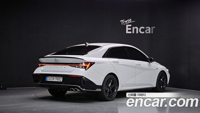 Hyundai Avante New CN7, гибрид Inspiration N Line - фото 0