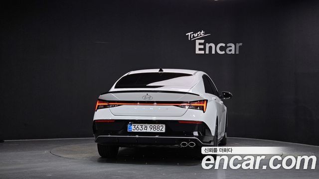 Hyundai Avante New CN7, гибрид Inspiration N Line - фото 2