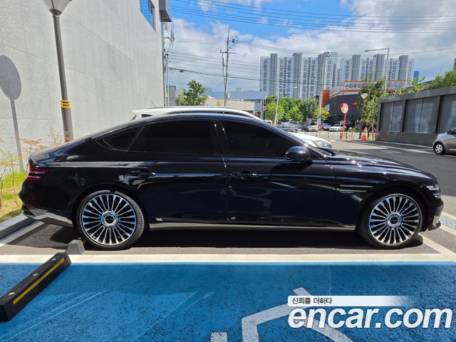 Genesis G80 RG3 Gasoline 3.5 Turbo AWD Black - фото 1
