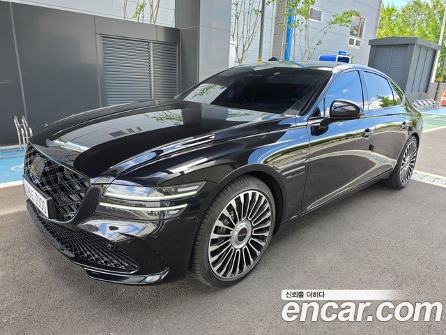 Genesis G80 RG3 Gasoline 3.5 Turbo AWD Black - фото 4