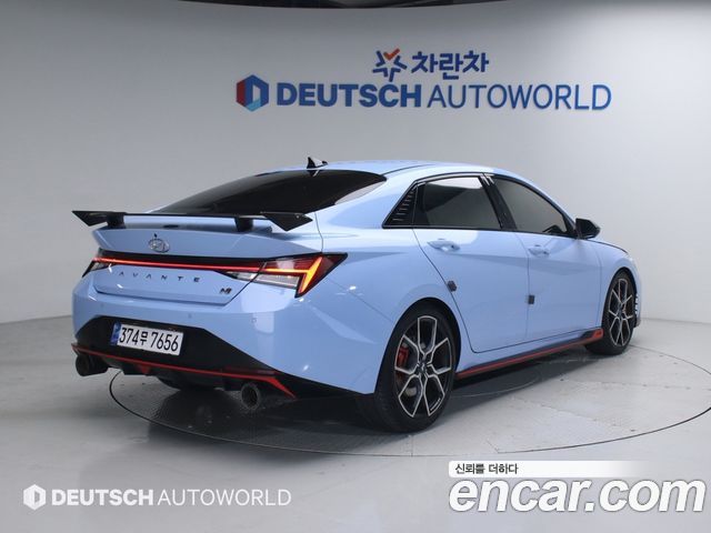 Hyundai Avante CN7 2.0 N - фото 1