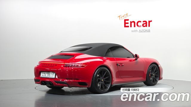 Porsche 911 Carrera 4 GTS Cabriolet 991 - фото 1