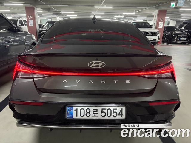 Hyundai Avante New CN7, гибрид Inspiration N Line - фото 2