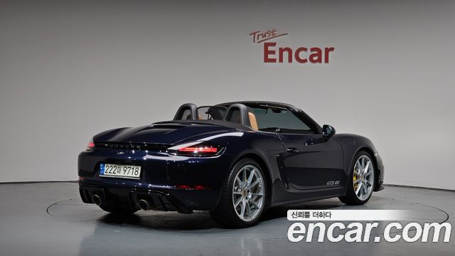 Porsche 718 Boxster 4.0 GTS - фото 0