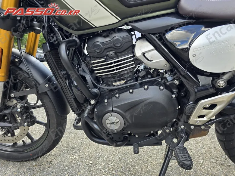 TRIUMPH SCRAMBLER 400 X - фото 4